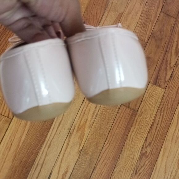 Wonder Nation Pink Dress Shoes with Bow Detail Sz 2 - Picture 5 of 7